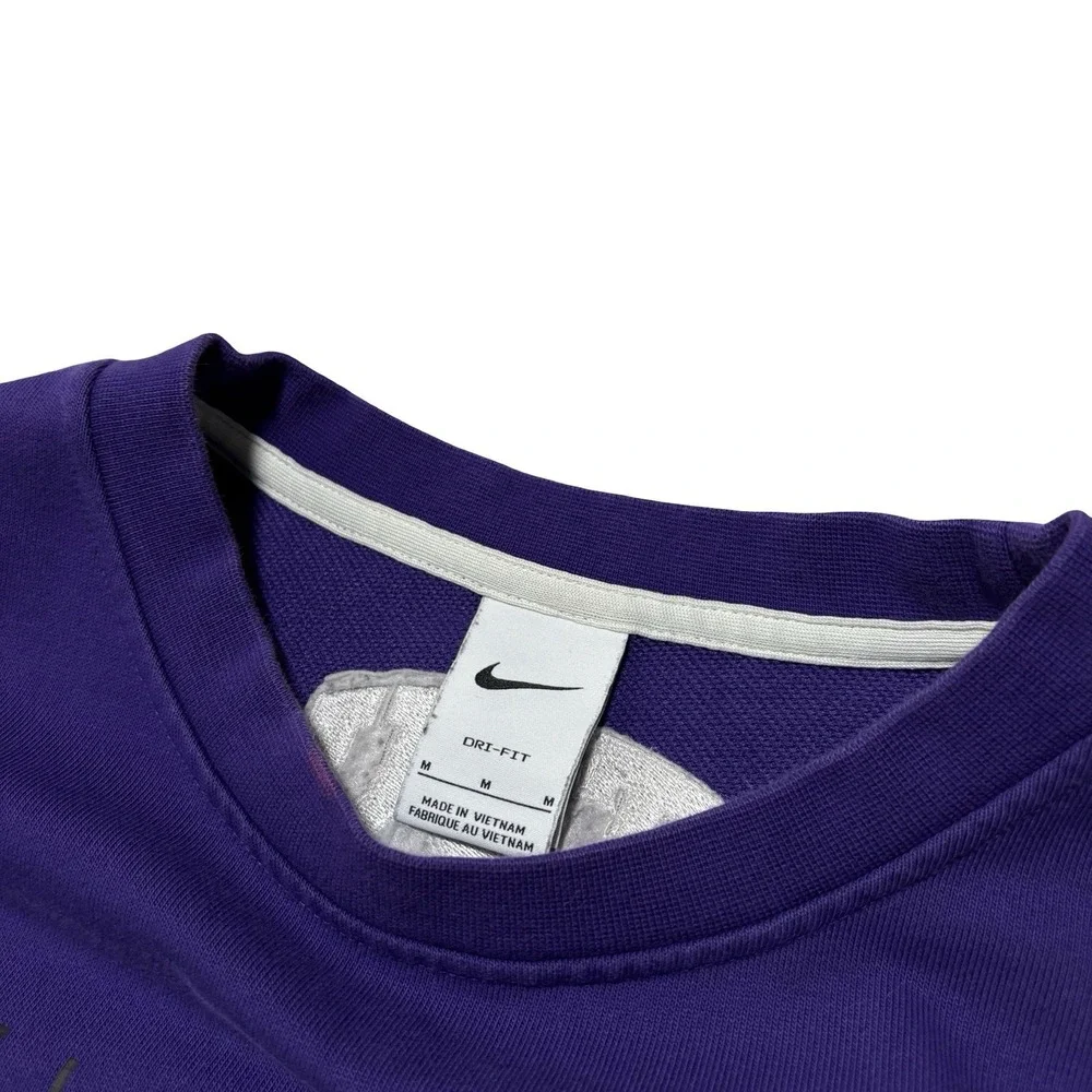 Nike Basketball Men's TCU Horned Frogs Sweatshirt *Stained* Size Medium 22‎ x 26
